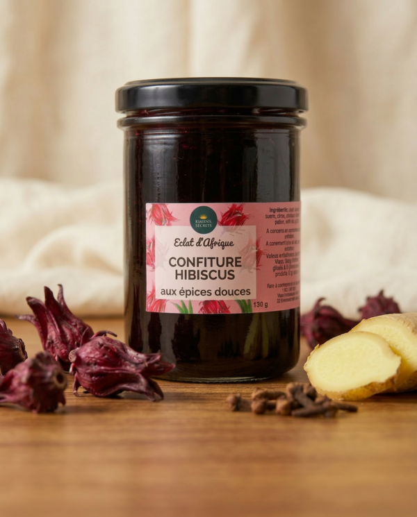 Gelée d'Hibiscus aux Épices Douces